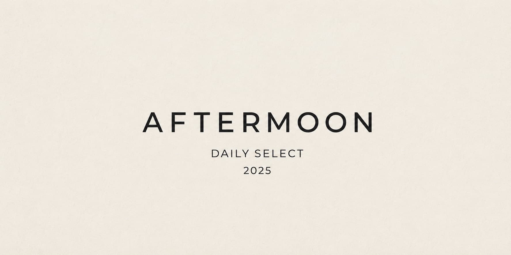 AFTERMOON